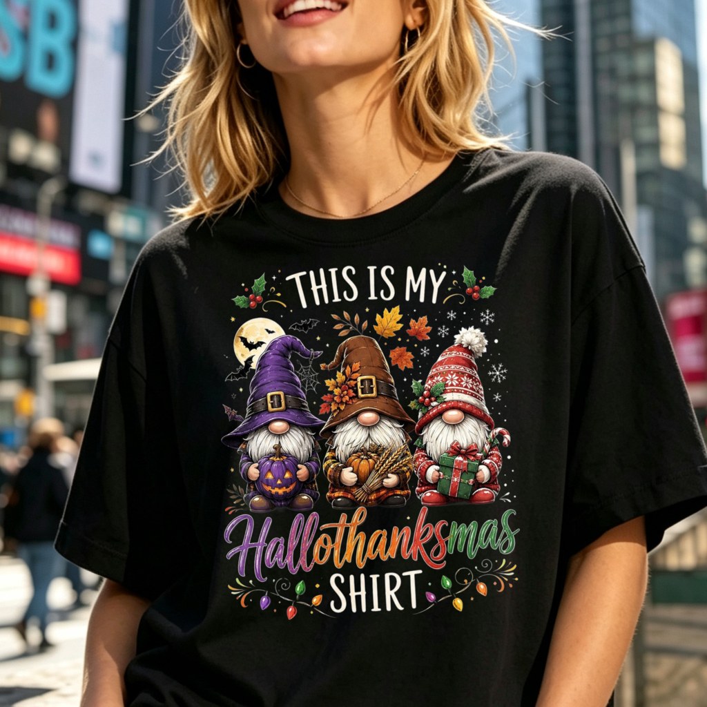 Festive Gnomes T-Shirt