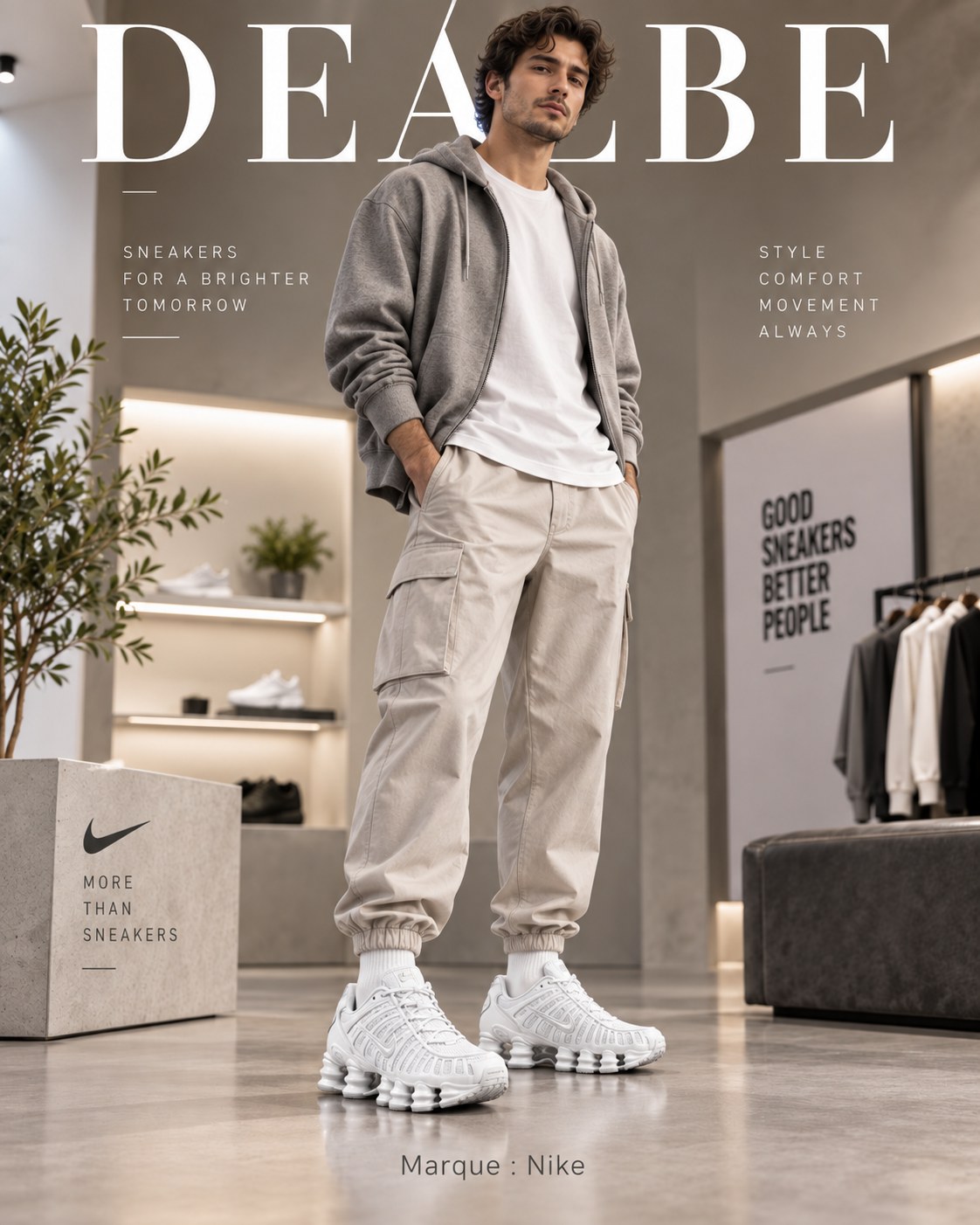 Sneakers blanc pur