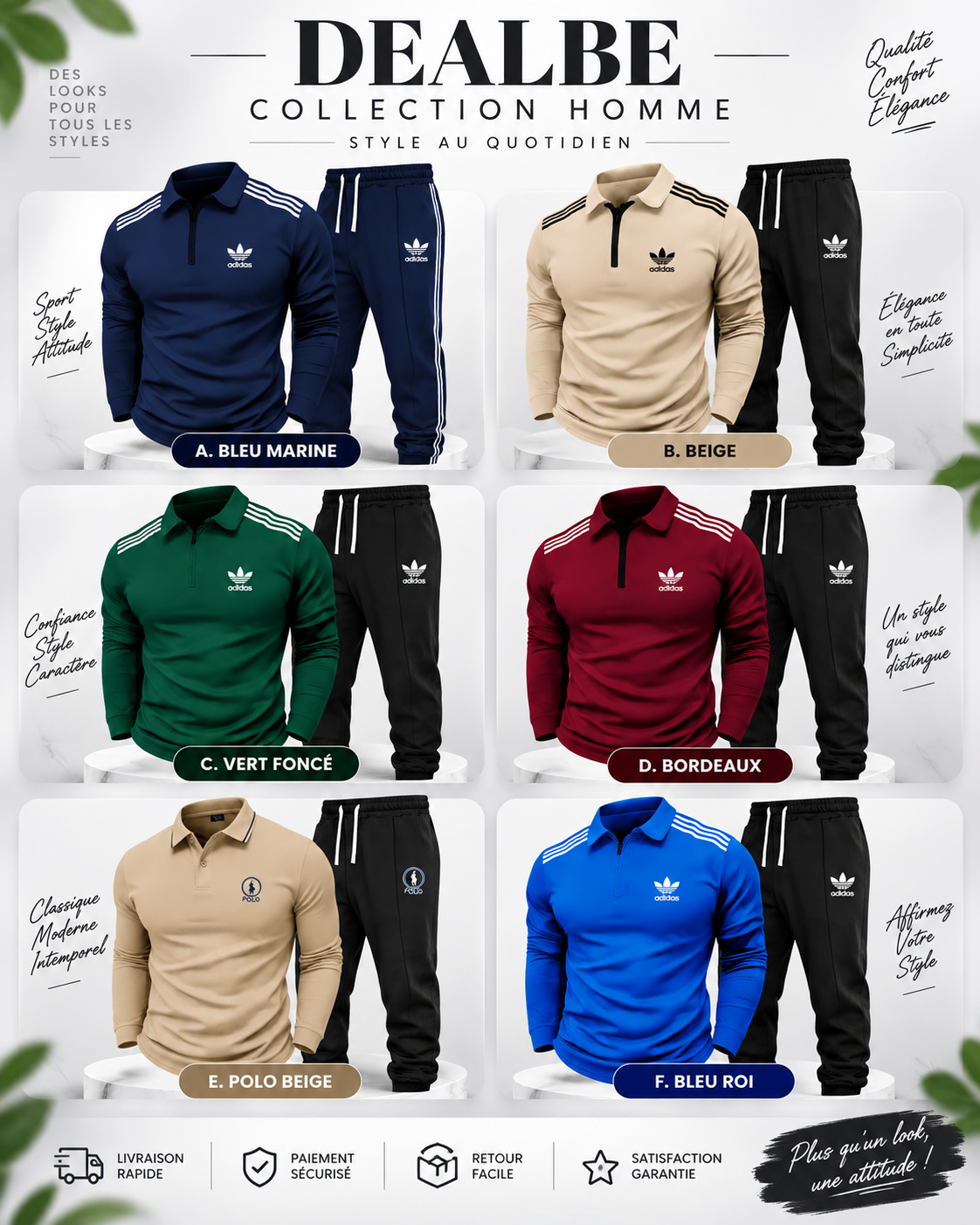 Ensemble Dealbe Collection Homme
