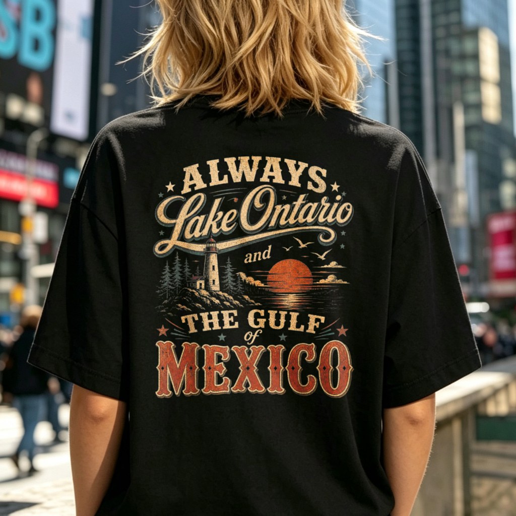 Always Lake Ontario And The Gulf of Mexico T-Shirt Tee